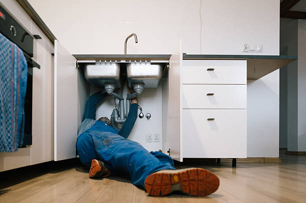 Professional Drain Cleaning technician working in Tollhouse, CA